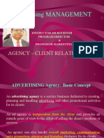 Agency Mang - Client Agency Relationship