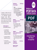 SESSION GUIDE For The WEBINAR On IPCRF Data Collection PDF