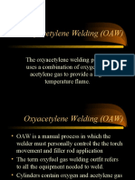 Oxyacetylene Welding (OAW)