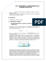 Resistencia y Resistividad