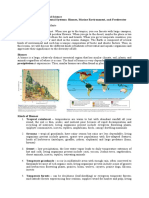 Concepts of Environmental Science Hand-Out # 4: Environmental Systems: Biomes, Marine Environment, and Freshwater Ecosystems