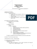 Tax 1 Syllabus Part 1 PDF