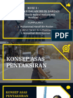 Kuiz 1 Asas Pentaksiran