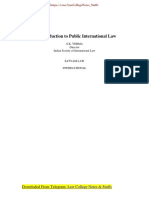 An Introduction To Public International Law by S K Verma 2nd Edition PDF