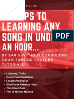 5 Steps To Learning Any Song in Under An Hour PDF