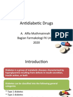 7.4 Antidiabetic Drugs