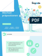 Lokale Und Wechsel-Präpositionen: Kommunikation