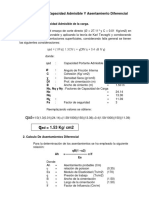 D-Verificar El Calculo de Capacidad Admisible y Asentamiento Diferencial