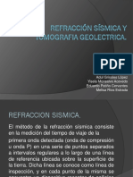 Refraccion Sismica y Tomografia Geoelectrica