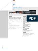 MWF Type Shipboard Cable: Rubber Watertight Control & Instrumentation Cable / 18 AWG / Multipair MIL-DTL-915/58