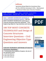 180 TOP Concrete Technology & Design of Concrete S