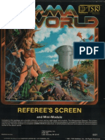 Gamma World GM Screen