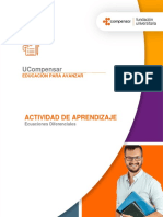 Actividad de Aprendizaje1 ECUACIONES DIFERENCIALES