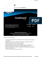 DashBoard Manual