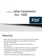 The Indian Easements Act, 1882