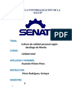 Calidad Total-Decalogo de Mavila