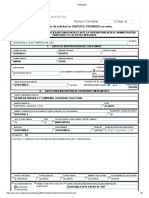 Formulario de Solicitud de Inscripción en El RM