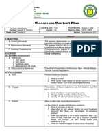 Online Classroom Content Plan: Muñoz National High School