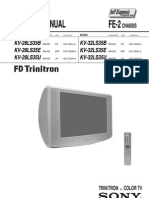 Sony kv28ls35 kv32ls35 Chassis Fe-2 (ET)