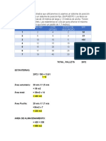 Calcula Los Metros Cuadrados Que Utilizaremos Si Usamos Un Sistema de Posición