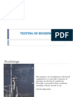 Bushing Testing