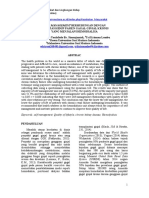 Self Management Berhubungan Dengan: Keywords: Self Management, Quality of Lifestyle, Chronic Kidney Disease, Hemodyalisis