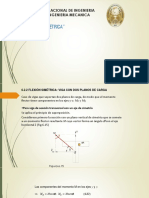 Flexión Asimétrica en Vigas Rectas