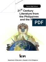 21stCenturyLiterature12 Q1 Mod1 Philippine Literary History Ver3