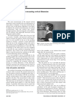 The Speaking Method in Measuring Vertical Dimension