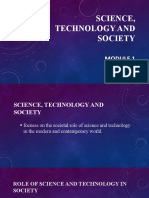 Science, Technology and Society