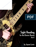 Sight Reading For The Electric Basists Book 1 - Jayme Lewis