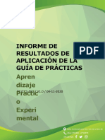 Informe de Práctica #2 Valoración Física