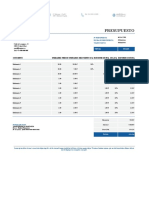 Modelo Factura Presupuesto Billin