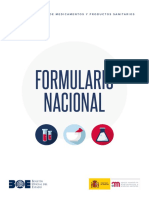 Formulario Nacional Ultima Edicion Nov 2020