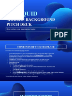 3D Liquid Modern Background Pitch Deck by Slidesgo