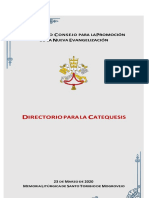 Directorio Catequesis Vaticano 202O