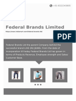 Federal Brands Limited