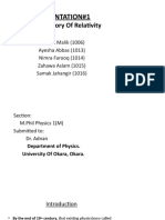 Lorentz Transformation