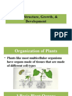 Plant Structure, Growth, & Development Plant Structure, Growth, & Development