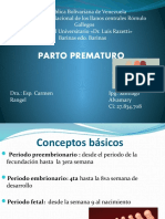 Diapositivas Parto Prematuro