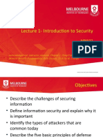 Lecture 1-Introduction To Security