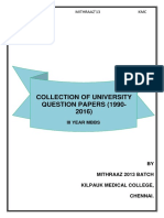 Univ Que 3rd mbbs-1990-2016 PDF