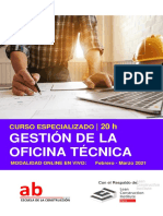 CE Gestión de La Oficina Técnica Febrero 2021