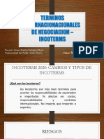 Clase 6 - Terminos Internacionacionales de Negociacion - Incoterms 2020