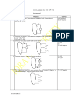 Assignment 1 Circuit Analysis Due Date: 26 Feb Assignment 1: S.No Answers 1