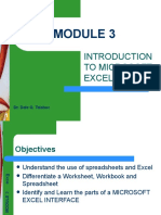 IT 1 - Introduction To Excel