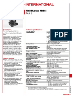 Fluidaqua Mobil Fam 5: Description Technical Specifications