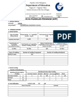 Department of Education: I - School Profile