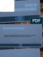 Tipos de Capacitaciones