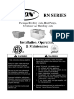 RN Series: Installation, Operation, & Maintenance